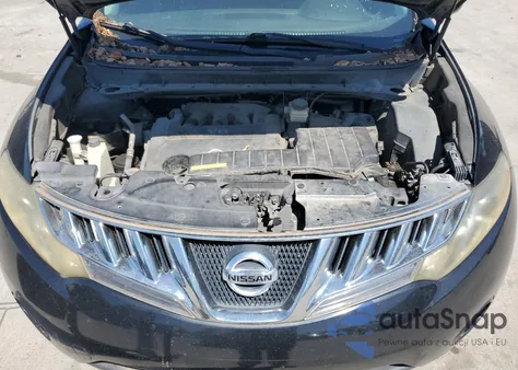 2009 Nissan Murano S z USA, uszkodzony, nr VIN JN8AZ18UX9W023498